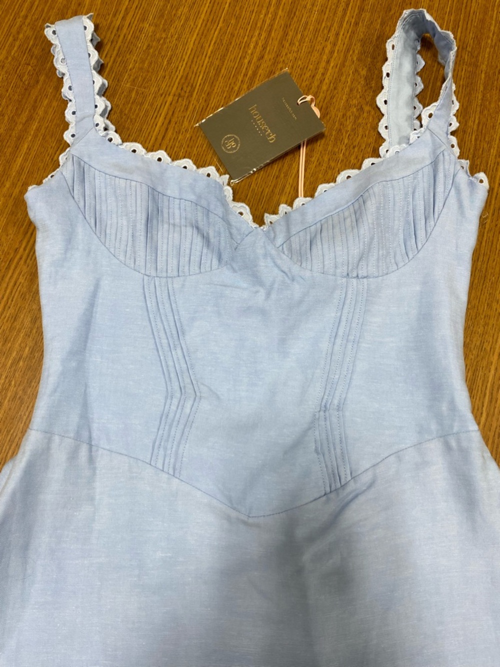 House of CB Tilly Pintuck Minidress - Picture 6 of 10
